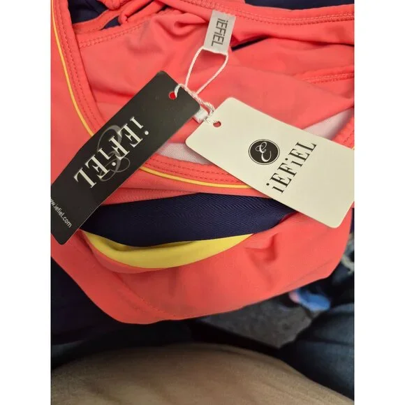 Pretty in Pink & Navy: The Perfect Tankini for Girls Size 14 iEFiEL - Picture 7 of 11